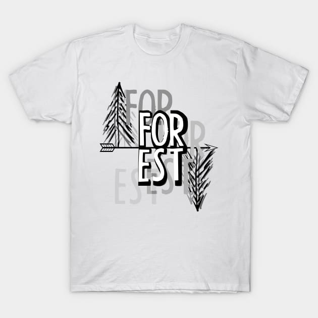 Forest T-Shirt by Bongonation